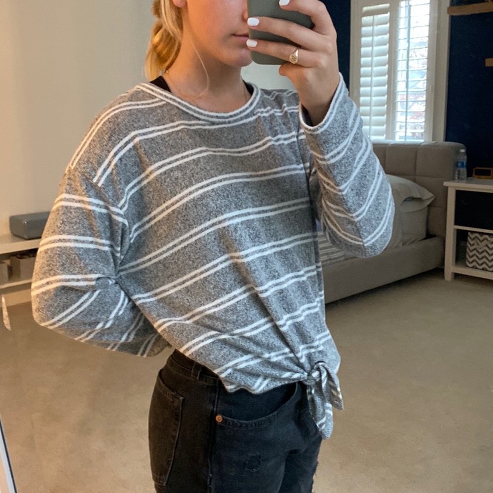Caution to the Wind sweater/long sleeve top.